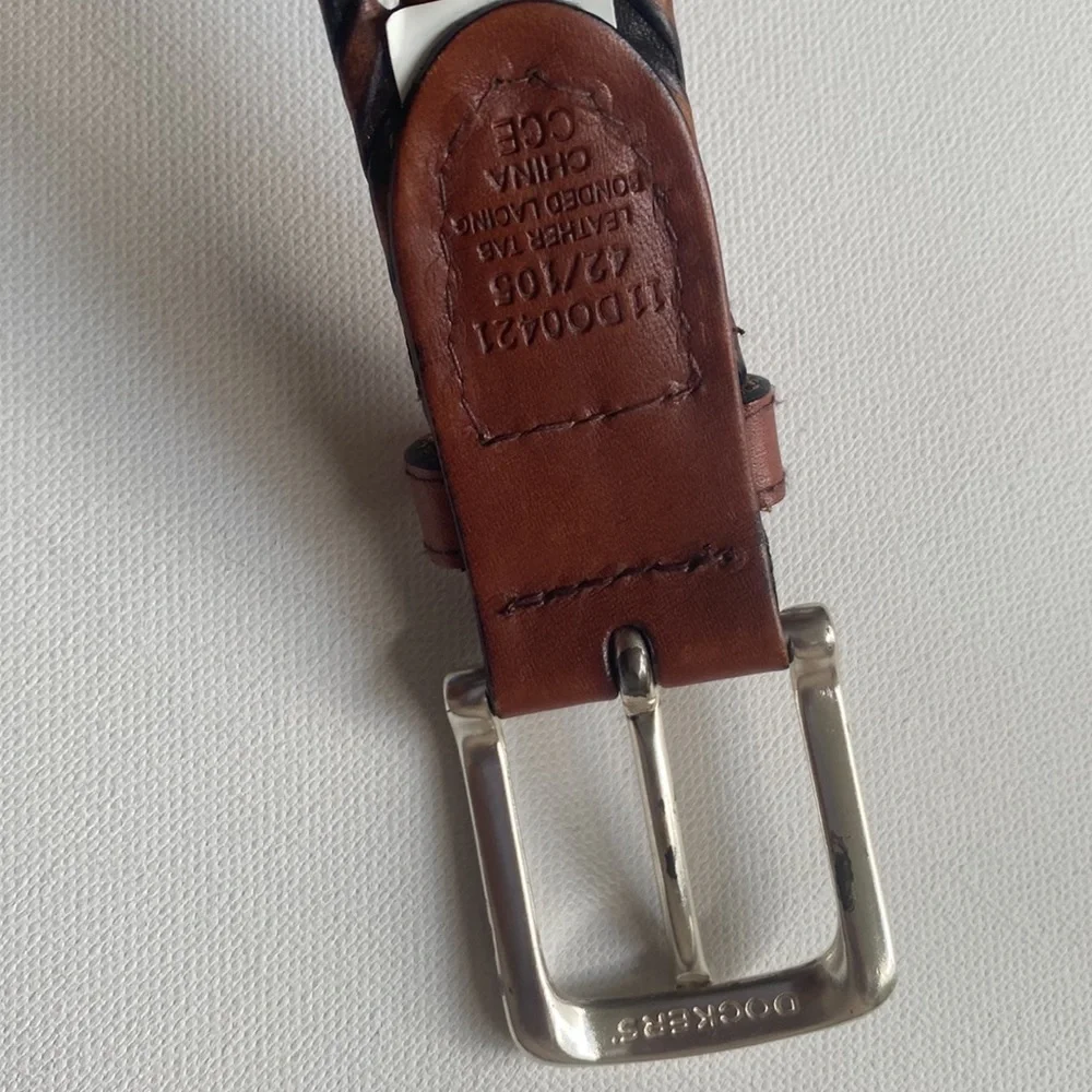 Dockers brown leather